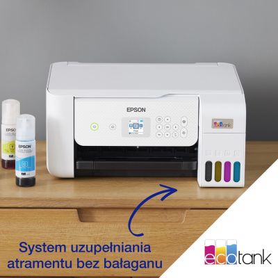 15. Urz. wielofunkcyjne Epson EcoTank L3286 WiFi BIAŁY