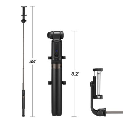38. Selfie stick Spigen S540W Bluetooth z tripodem - czarny