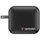 4. Verbatim GaN Charger 100W Uniwersalne Czarny Prąd przemienny Szybkie ładowanie Wewnętrzna