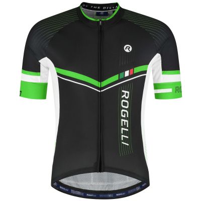 Rogelli koszulka Gara Mostro II czarno-zielona XL