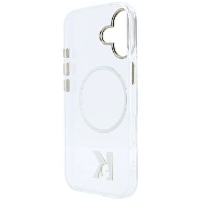 7. Etui Karl Lagerfeld IML K Head Logo MagSafe na iPhone 17 - przezroczyste