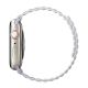 4. Pasek Uniq Revix na Apple Watch 1/2/3/4/5/6/7/8/SE/SE2/Ultra 42/44/45/49mm - liliowo-biały