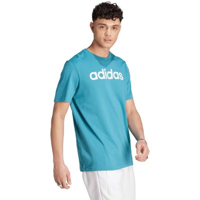 11. Koszulka adidas Essentials Single Jersey Linear Embroidered Logo Tee M IJ8655