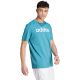 11. Koszulka adidas Essentials Single Jersey Linear Embroidered Logo Tee M IJ8655