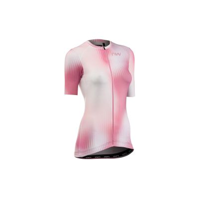 Koszulka rowerowa NORTHWAVE Blade Woman Jersey S/s różowy