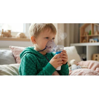 7. Inhalator do twarzy Esperanza MIST ECN005 (kolor biało-niebieski)