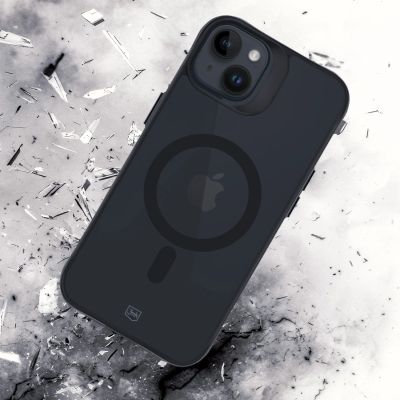 21. Etui 3mk Smoke MagCase z MagSafe na iPhone 14 Plus - półprzezroczyste