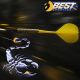 15. RZUTKI LOTKI PLASTIKOWE DART 3SZT BEZPIECZNE BEST SPORTING - ŻÓŁTE