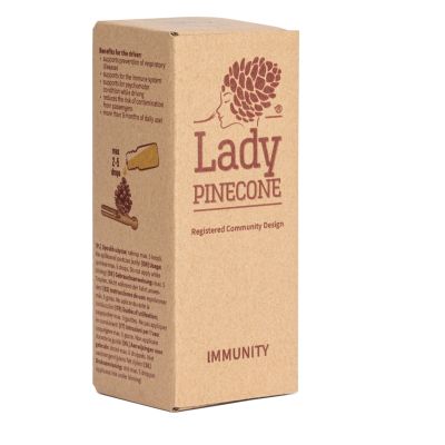 2. Zestaw Pani Szyszka VERTICAL IMMUNITY dyfuzor zapachowy do samochodu