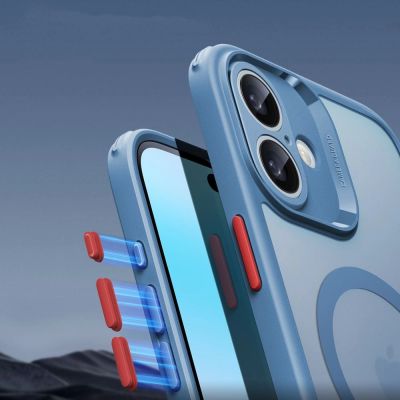 6. Etui ESR Classic Pro Set Halolock MagSafe na iPhone 16 - niebieskie