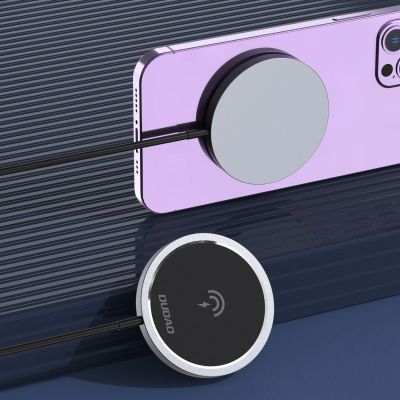 2. Ładowarka indukcyjna Dudao A12XS 15W kompatybilna z MagSafe - czarna