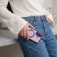 7. Etui Tech-Protect MagFlex na iPhone 17 - przezroczysto-fioletowe
