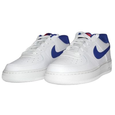 3. Buty damskie Nike Air Force 1 White/Deep royal blue - CT3839-101