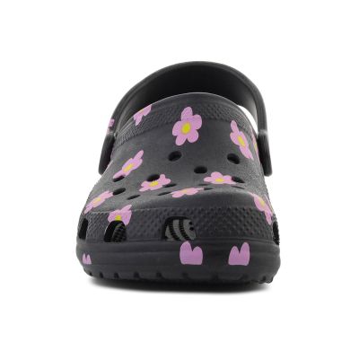 2. CROCS CLASSIC FLOWERR CLOG K BLACK 212670-001