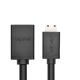 7. Ugreen kabel adapter przejściówka HDMI (żeński) - mini HDMI (męski) 4K 60 Hz Ethernet HEC ARC audio 32 kanały 22 cm czarny (20137)
