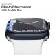 7. Folia ochronna Spigen Neo Flex na Apple Watch 4/5/6/7/8/SE (44/45 mm) - 3 szt.