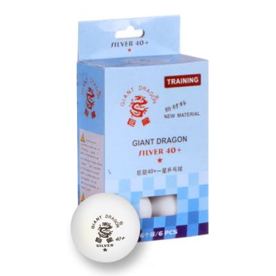 2. Piłeczka do ping ponga SMJ Silver Star 6 szt 8331