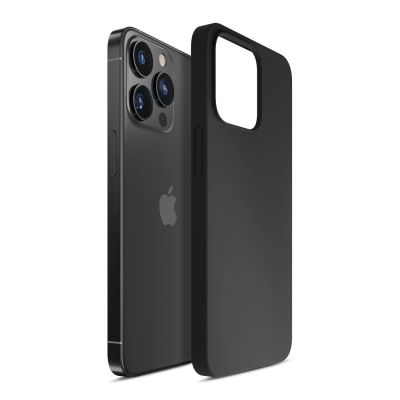 20. Etui 3mk Silicone Case na iPhone 16 Pro Max - czarne