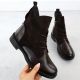 2. Botki zamszowe damskie brązowe Potocki Z25-SZ12080