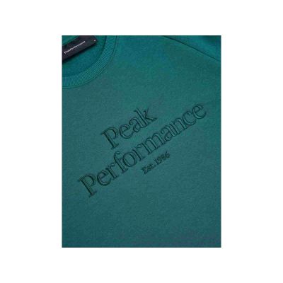 8. Bluza Peak Performance M Original Crew zielony