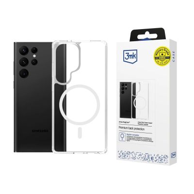 14. Etui 3mk Armor MagCase na Samsung Galaxy S25 Ultra - przezroczyste