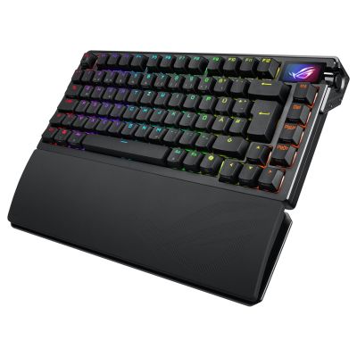 5. ASUS ROG Azoth Extreme klawiatura Gaming USB + RF Wireless + Bluetooth QWERTZ Czarny