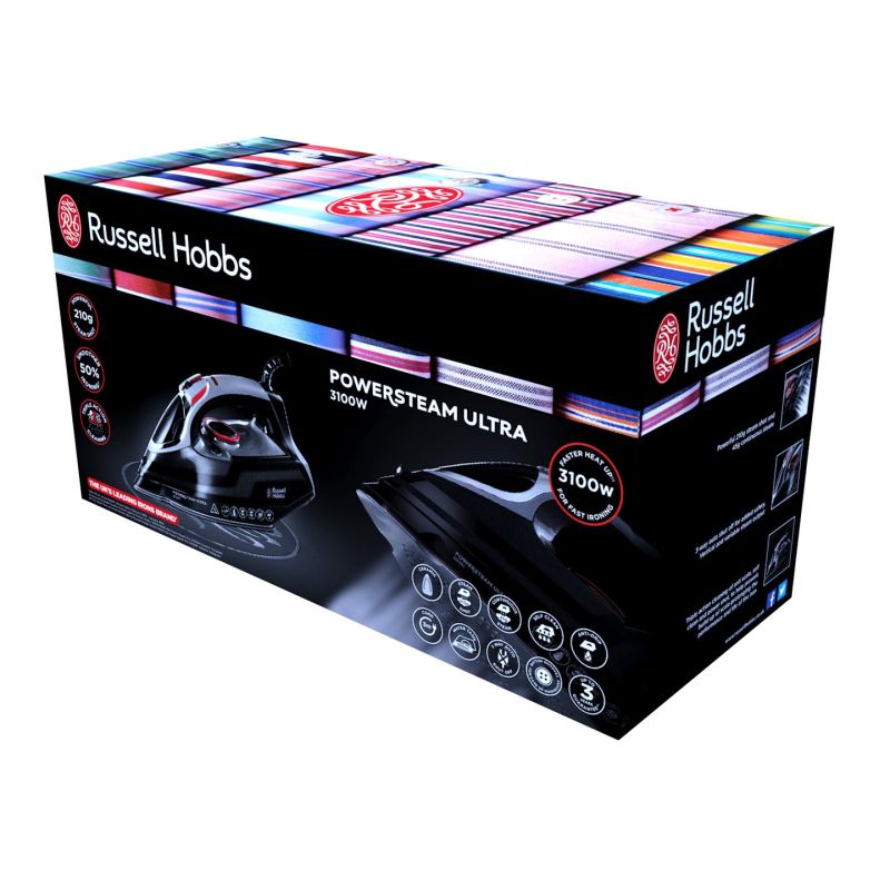 3. Żelazko Russell Hobbs 20630-56(3100W /czarny)