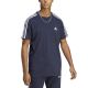 4. Koszulka adidas Essentials Single Jersey 3-Stripes Tee M IC9335