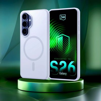 10. Etui 3mk Smoke MagCase na Samsung Galaxy S26+ - białe