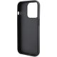 8. Etui Karl Lagerfeld Gripstand Saffiano Choupette Pins na iPhone 15 Pro - czarne