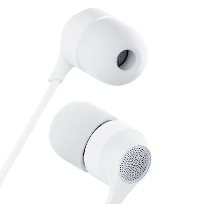 9. Słuchawki 3mk Wired Headphones przewodowe ze złączem USB-C - białe
