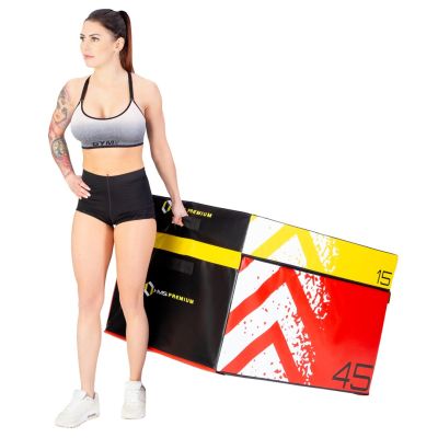 14. Zestaw czterech skrzyń plyometrycznych HMS Premium PYBS01