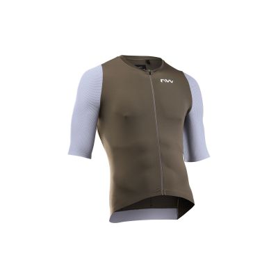 Koszulka rowerowa NORTHWAVE Extreme Evo Jersey S/s brązowa
