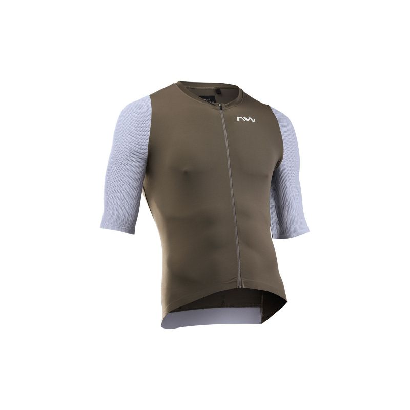 Koszulka rowerowa NORTHWAVE Extreme Evo Jersey S/s brązowa