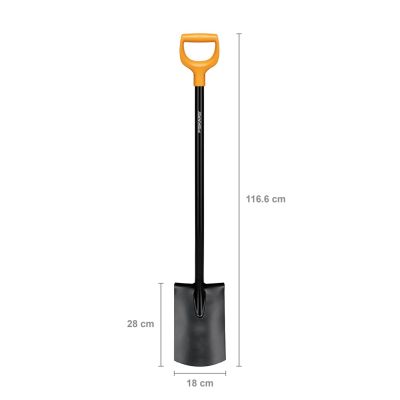 7. FISKARS SZPADEL PROSTY SOLID METALOWY (1003456)