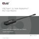 6. CLUB3D CSV-1553 huby i koncentratory USB Type-C Czarny