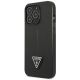 2. Etui Guess Saffiano Triangle Logo na iPhone 14 Pro Max - czarne