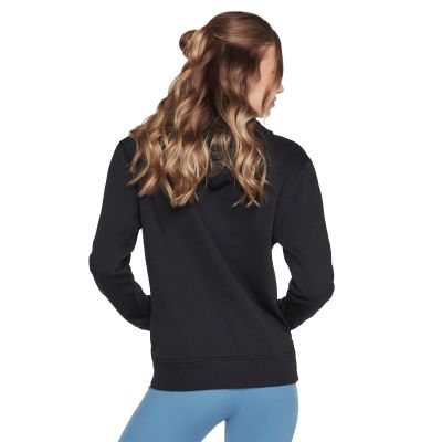 2. Skechers Signature Pullover Hoodie WHD69-BLK Czarne M