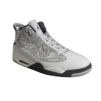 3. Buty sportowe męskie Air Jordan Dub Zero białe - 311046-107