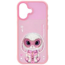 Etui Nimmy Cool&Cute 2.0 Rabbit na iPhone 17 - różowe