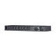 5. CyberPower PDU81005 rozdzielacz zasilania PDU 1U Czarny 8 Gniazdo(a) sieciowe