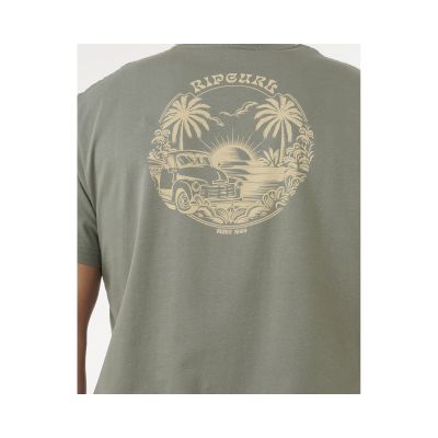 4. Koszulka RIP CURL SURF TRIP TEE zielona