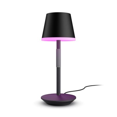 5. Philips Hue White and color ambiance Przenośna lampa stołowa Hue Go