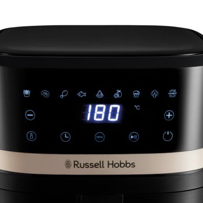 3. Russell Hobbs SatisFry Heißluftfritteuse Pojedyńczy 4,3 l Autonomiczny 1300 W Frytkownica na gorące powietrze Czarny