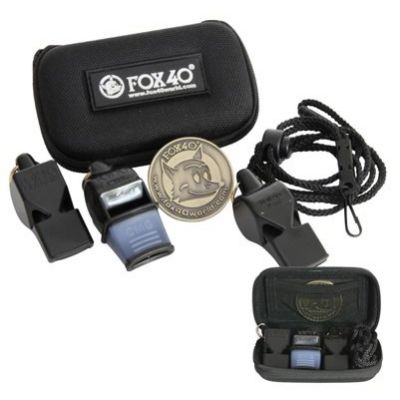 Zestaw sędziowski FOX 3 gwizdki + etui  6906-0500