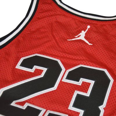 3. Koszulka koszykarska dziecięca Air Jordan Junior Michael Jordan 23 Czerwona - 95A773-R78