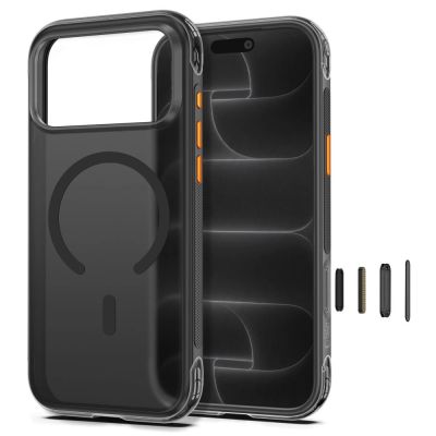 2. Etui Tech-Protect MagAir MagSafe CC na iPhone 18 Pro / 17 Pro - czarne matowe