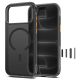 2. Etui Tech-Protect MagAir MagSafe CC na iPhone 18 Pro / 17 Pro - czarne matowe