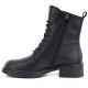 3. Skórzane botki damskie workery czarne D&A S.Barski MK62-7014
