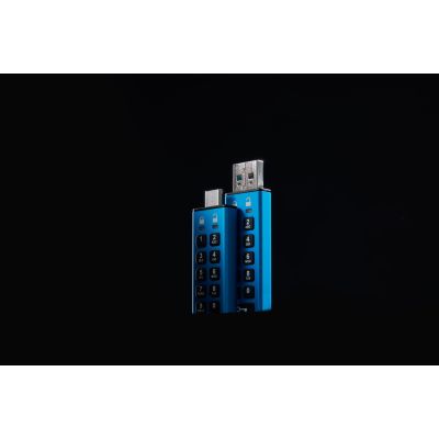 5. Kingston Technology IronKey Keypad 200 pamięć USB 32 GB USB Typu-A 3.2 Gen 1 (3.1 Gen 1) Niebieski